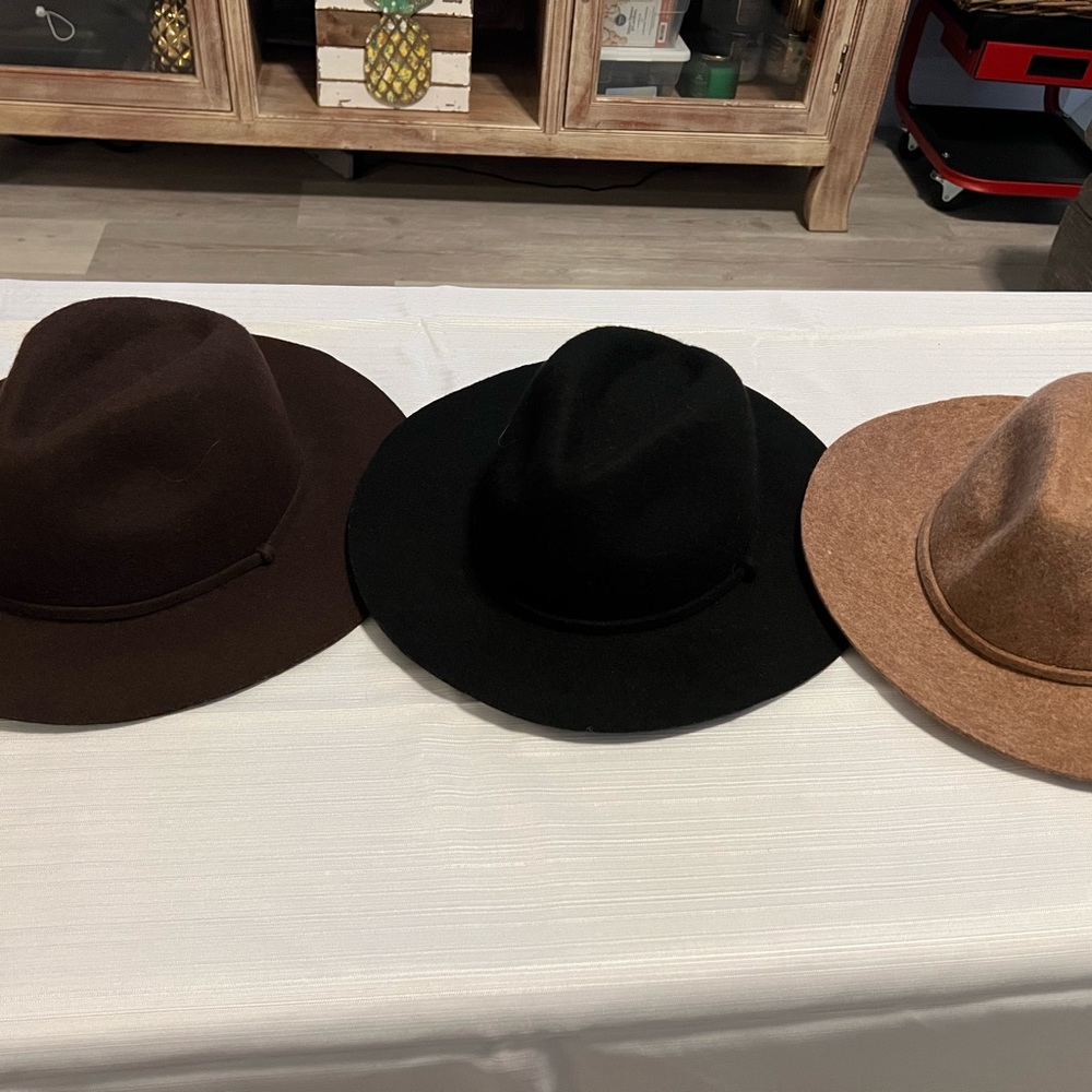Jcrew - Set of 2 wool felt hats - Picture 5 of 7